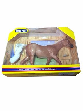 Breyer Classics Vintage Appendix Quarter Horse - Palomino Roan (Model No. 616).